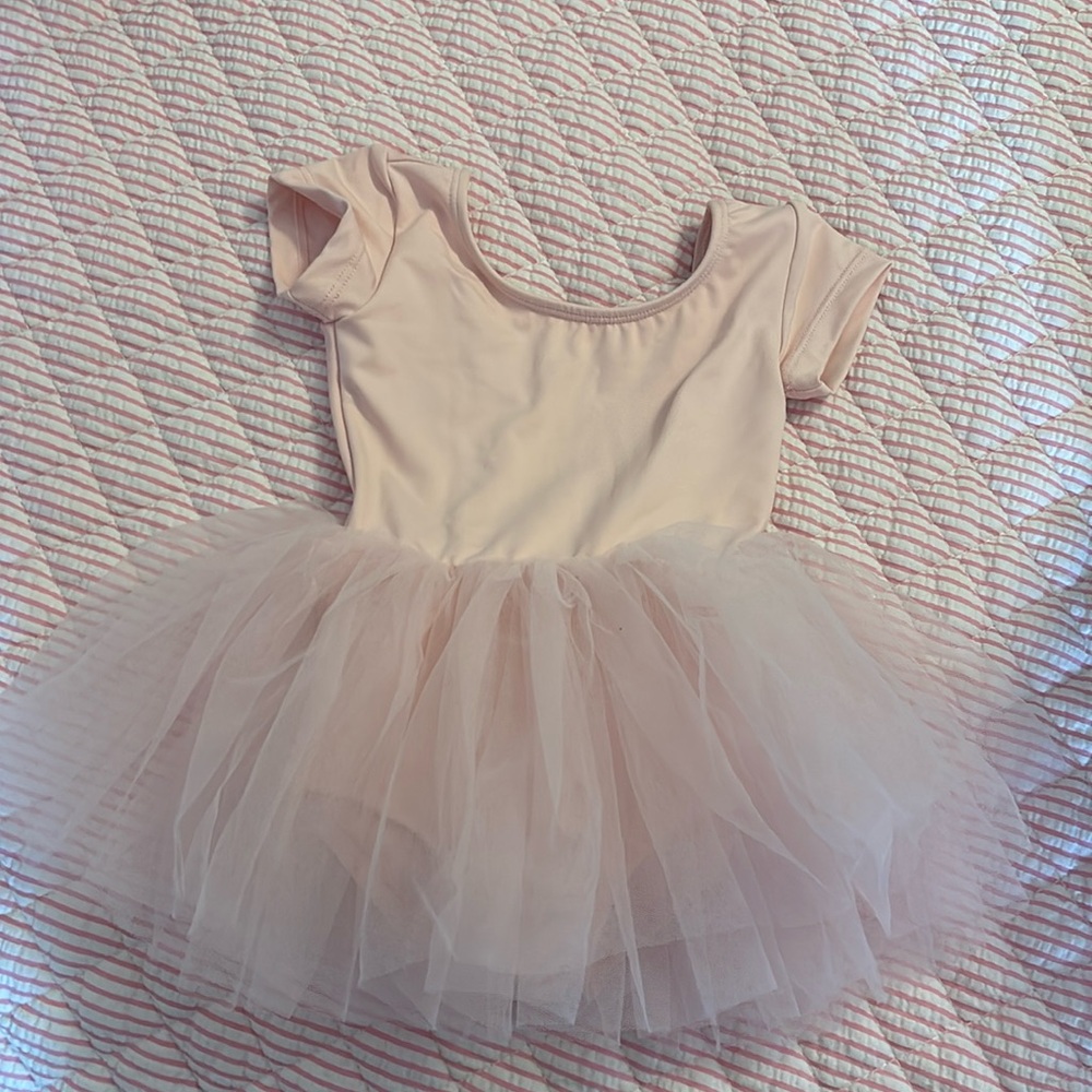 Pink ballet leotard